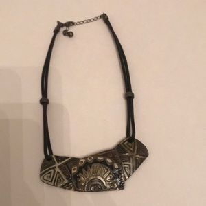 Black cord,medal Aztec emblem